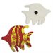 Tropical Fish Wood Magnet Craft Kit