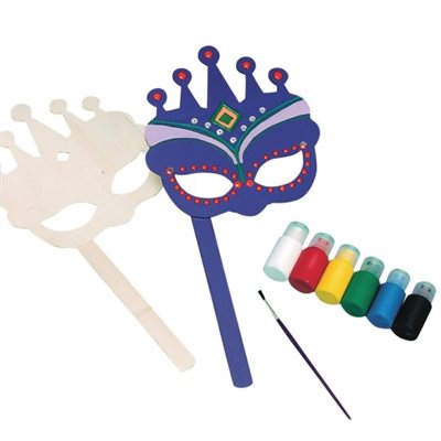 Wood Masks Pack of 12