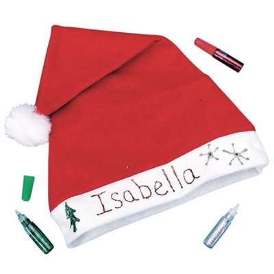 Holiday Santa Hat Pack of 12