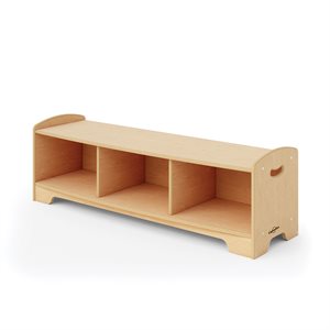 1-Level Staggered Shelf