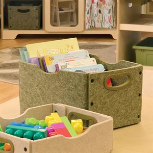Large Softouch Storage Bin Kit- Set of 2 - Moss