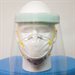 Face Shield 9" x 13" with Elastic Strap - 10pk