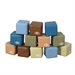 Baby Blocks In Woodland Colors - Set of 12