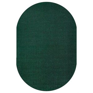 Tapis ovale 8'3" x 11'8" Your Classroom - Vert