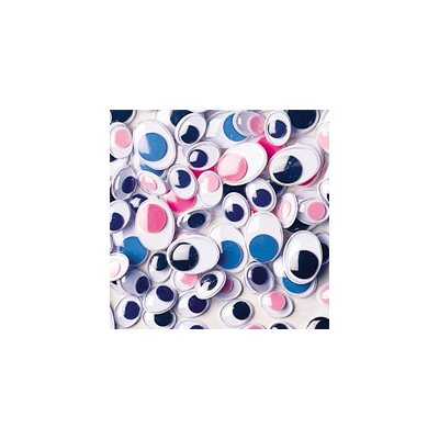 Multi Oval Eyes - 100 Pcs