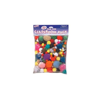 Pompons Classroom Pack - 300 Pcs.
