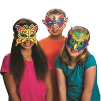 Butterfly Half Mask- Pack of 24