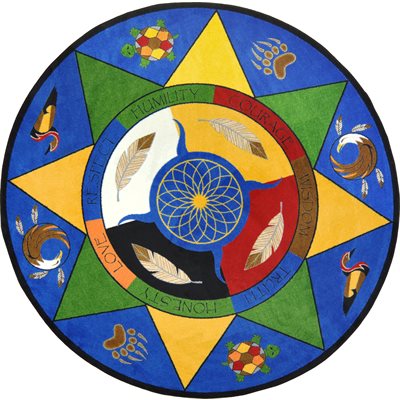 Spirit of Truth Rug- 7'7" Round