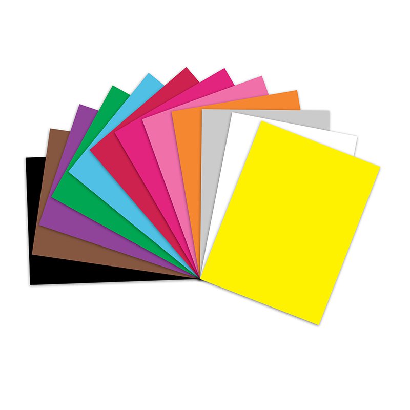 Budget Friendly Construction Paper - 9" x 12" - 50 lb. 