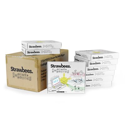 D- Strawbees Coding & Robotics School Bundle - Set of 10