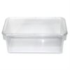 (1) Small Plastic Bin - Clear