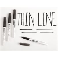 Write & Wipe Markers Thin-Line-Set Of 4