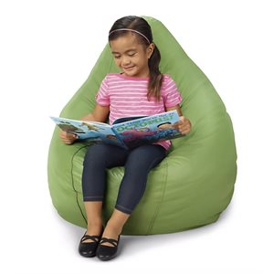 Calming Colours Big Beanbag Seat-Sage Green