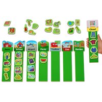 Magnetic Language Learning Rods-Category Sorting