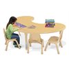 48" X 72" Heavy-Duty Adjustable Low Height (15"H to 24"H) Group Table