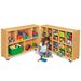 Heavy-Duty Fold & Roll Cubby Unit
