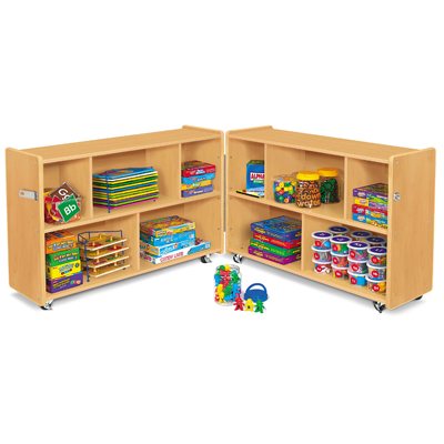 Heavy-Duty Fold & Roll Storage Unit