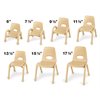 6" Heavy-Duty Stacking Chair