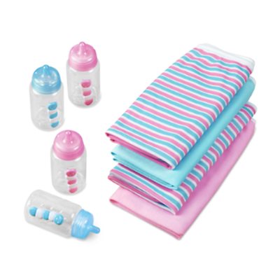 Couvertures et biberons pour poupées bébé Couvertures et biberons pour poupées bébé