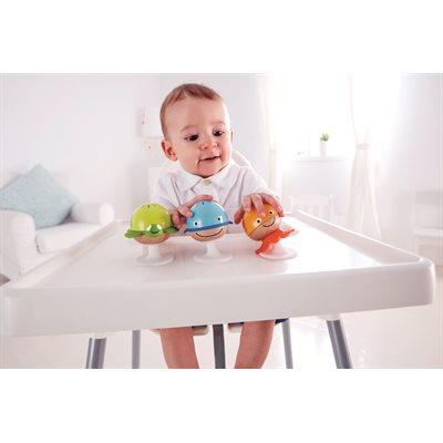 Stay-Put Rattles-Set of 3