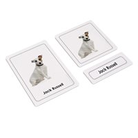 Dog 3 Part Cards Kit 2 (Plastic & Cut)