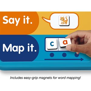 Kit magnétique tout-en-un pour la cartographie des mots CVC