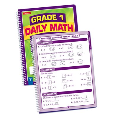 Daily Math Practice Journal - Gr. 1-Each Daily Math Practice Journal - Gr. 1-Each