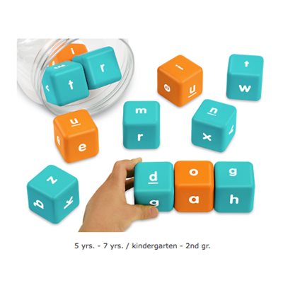 Reading Skills Activity Dice- CVC Words