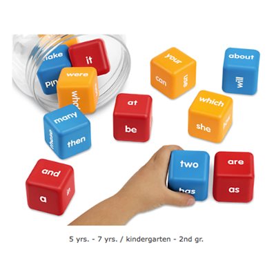 Reading Skills Activity Dice- Sight- Words