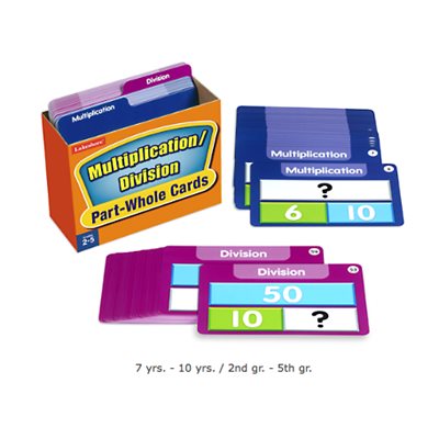 Visualize It Part-Whole Cards- Multiplication / Division Visualize It Part-Whole Cards- Multiplication / Division
