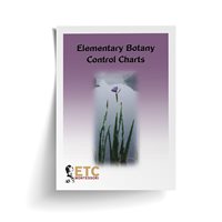 Elementary Botany Control Charts (Plastic & Cut)