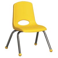 School Stacking Chair 10" - Yellow