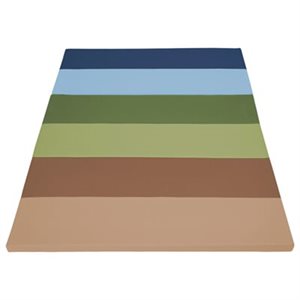 SoftScape 4ft x 8ft Runway Tumbling Mat - Earthtone