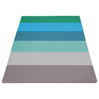 SoftScape 4X6 Rainbow Runway Tumbling Mat - Contemporary