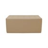 Ottoman rectangulaire capitonné 16"H - Sable