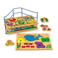 Big Knob Learning Puzzle Set