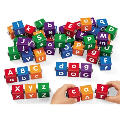 Blocs de lettres à encliqueter