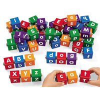 Snap-Together Letter Blocks