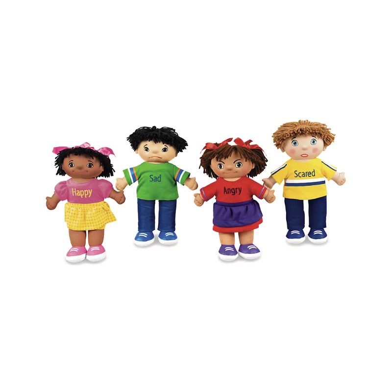 Feelings & Emotions Dolls - Set Of 4 Feelings & Emotions Dolls - Set Of 4