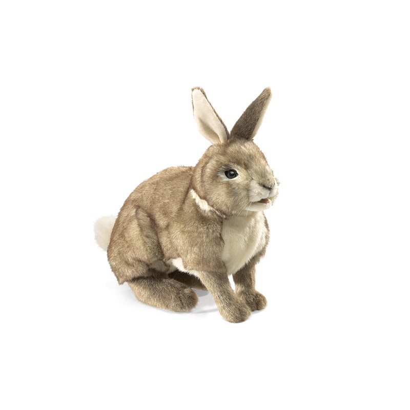 D- Cottontail Rabbit Puppet