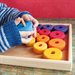 Grimms Thread Game In A Wooden Frame -19pcs