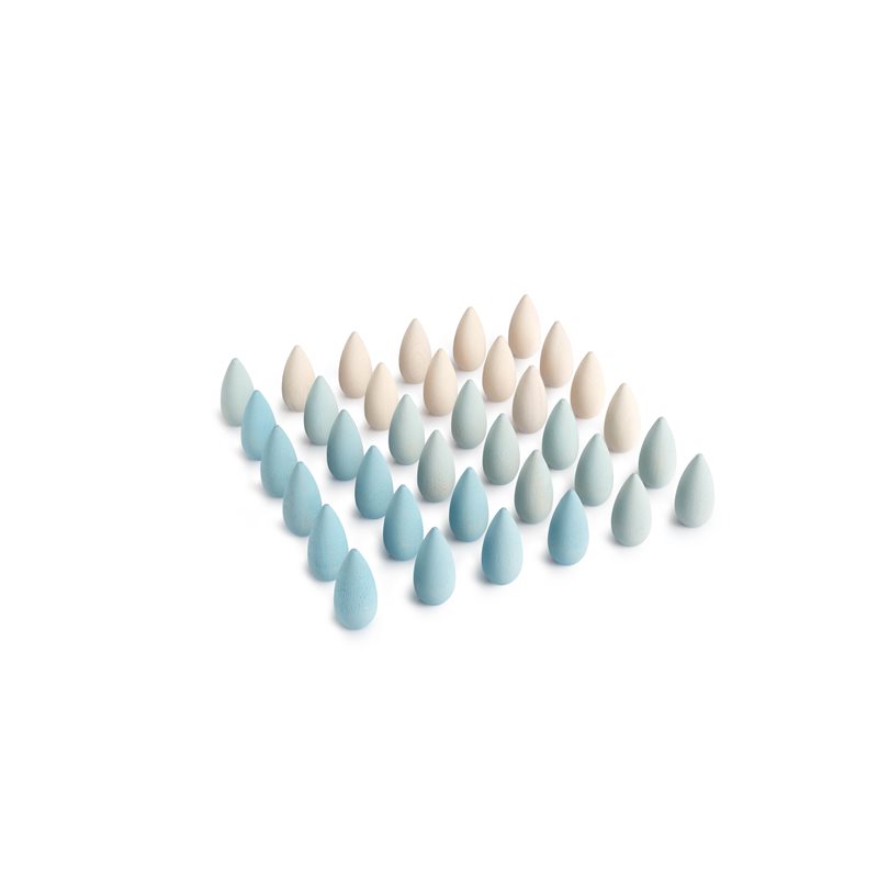 Wood Mandala Snowflakes - 36pcs