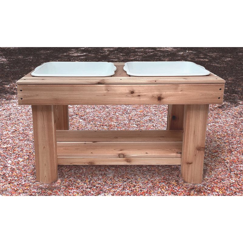 Cedar Sensory Play Table - 24"H Cedar Sensory Play Table - 24"H
