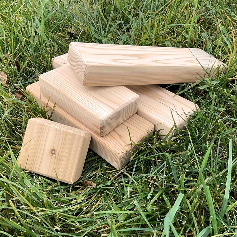 Cedar Block Set - 16pc - Large Cedar Block Set - 16pc - Large
