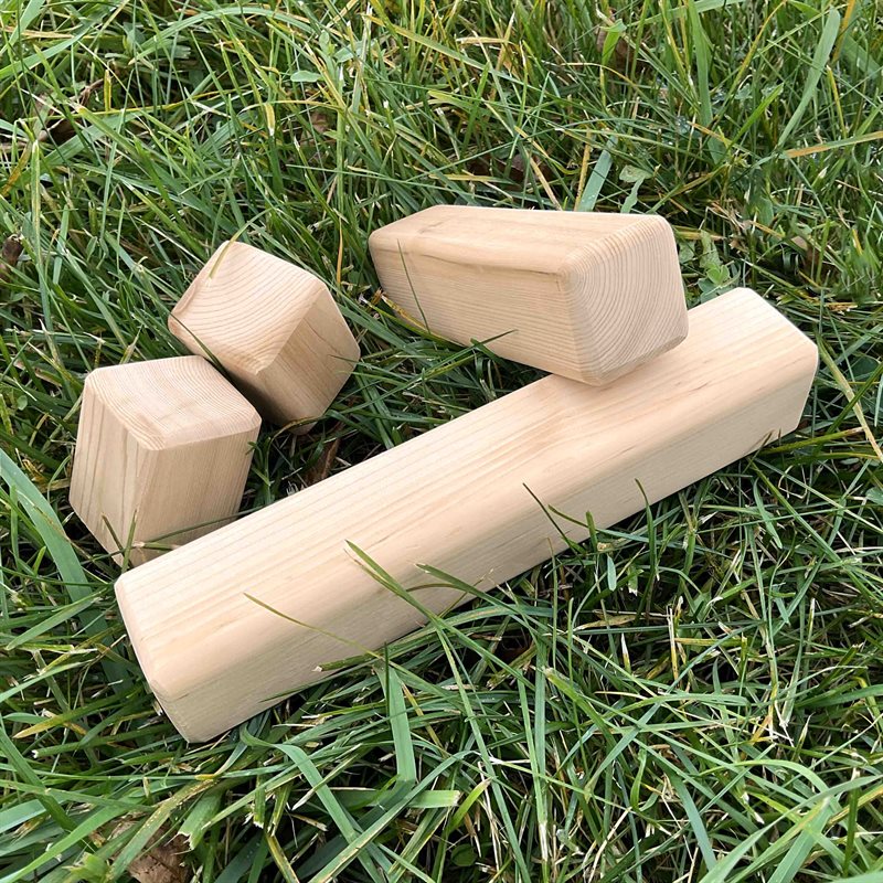 Cedar Block Set - 16pc - Small