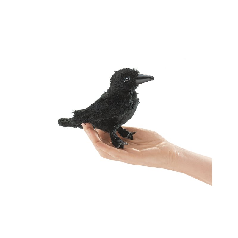 Folkmanis Mini Marionnette Corbeau Folkmanis Mini Marionnette Corbeau