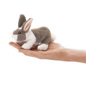 Mini marionnette lapin Folkmanis