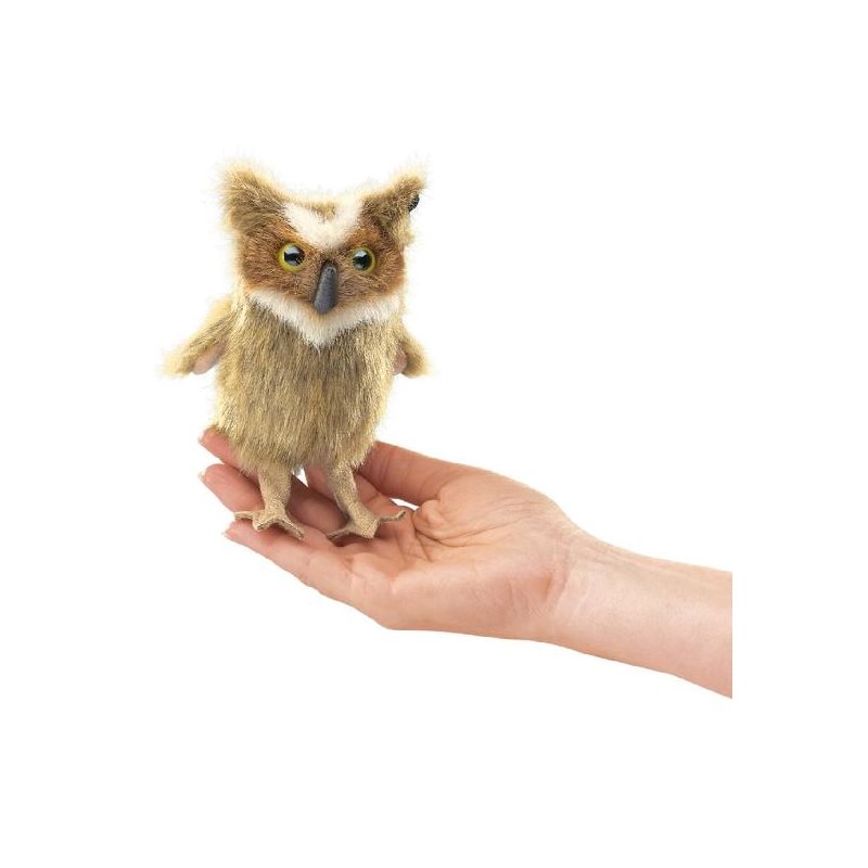 Folkmanis Mini Great Horned Owl Puppet*
