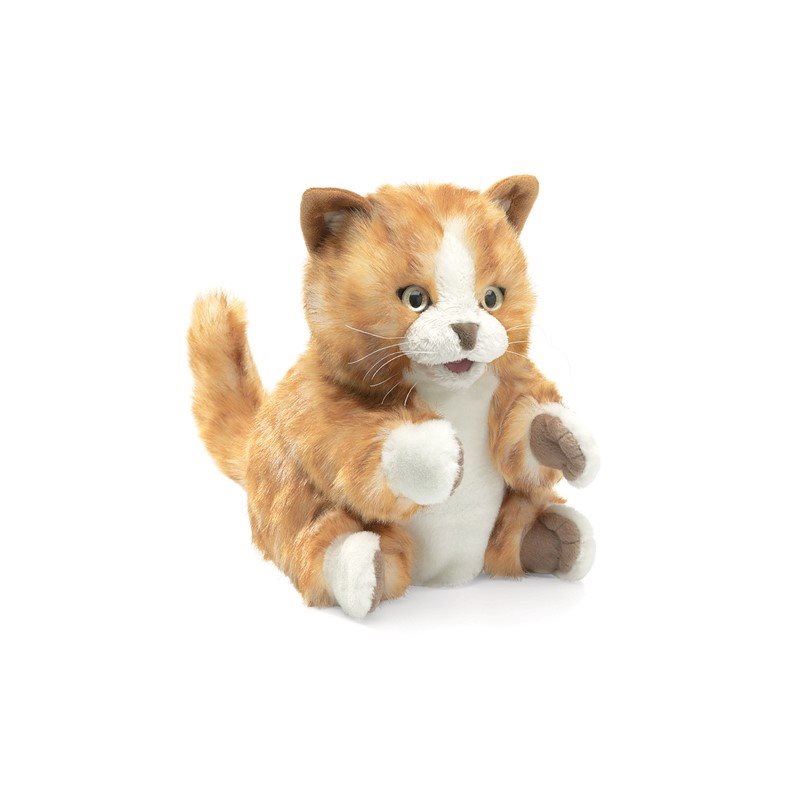 Folkmanis Orange Tabby Puppet