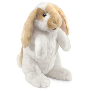 Marionnette lapin debout Folkmanis